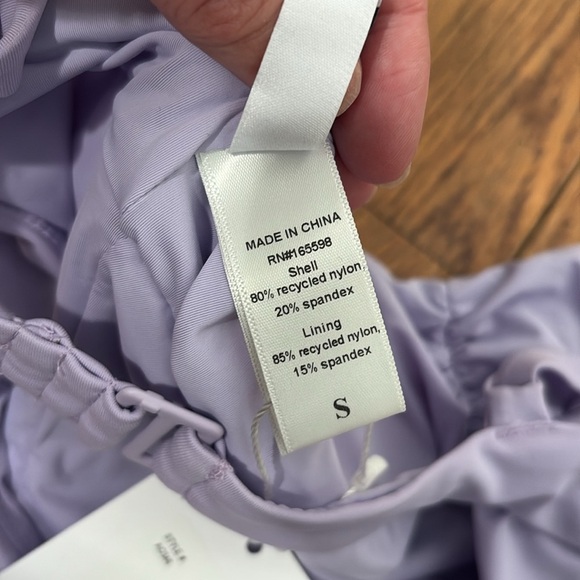 Andie The Symi one piece swimsuit Lavender size S NWT - Picture 7 of 9